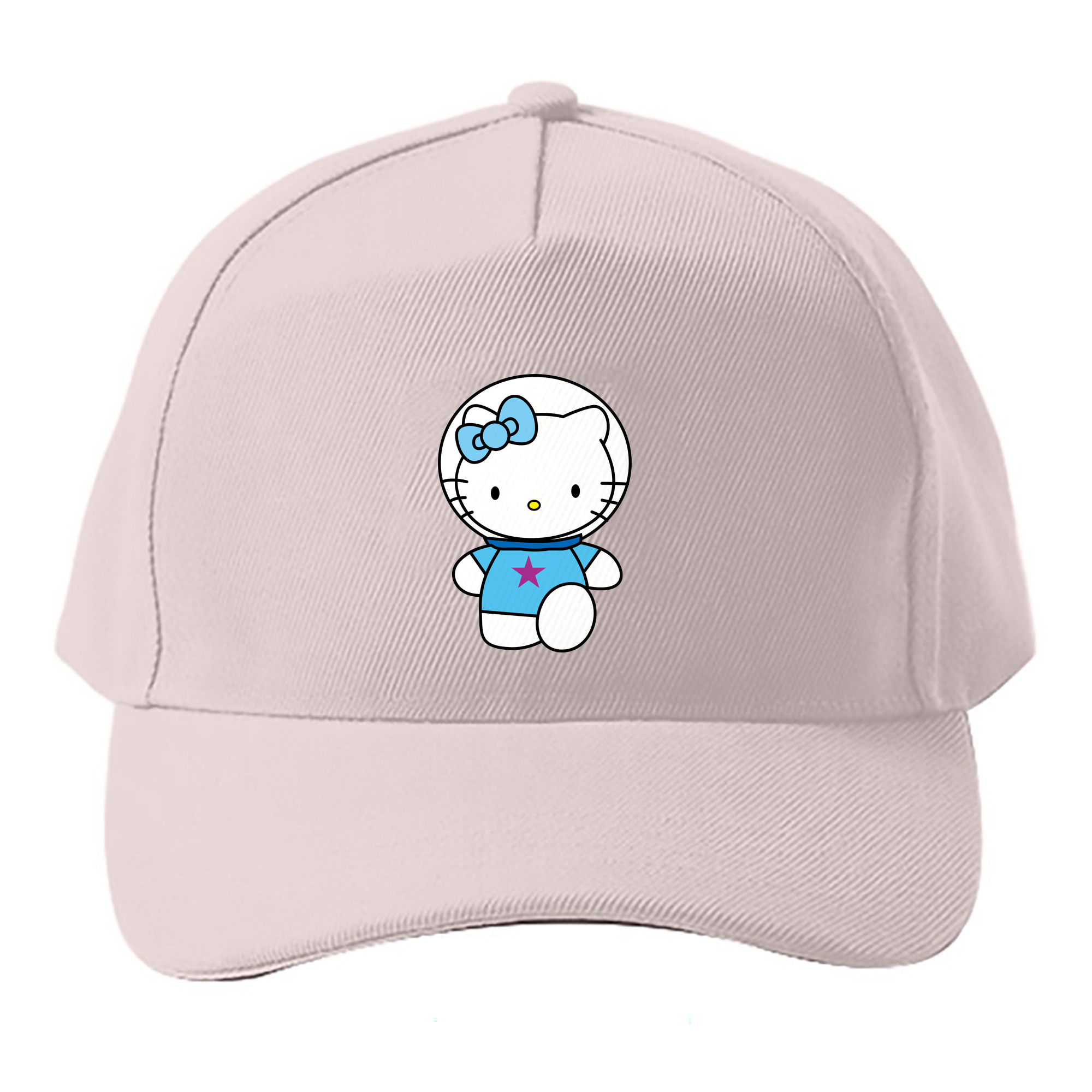 （画像用） Hello Kitty ハローキティ ベースボールキャップ 綿100％ 男女兼用 帽子 スポーツ